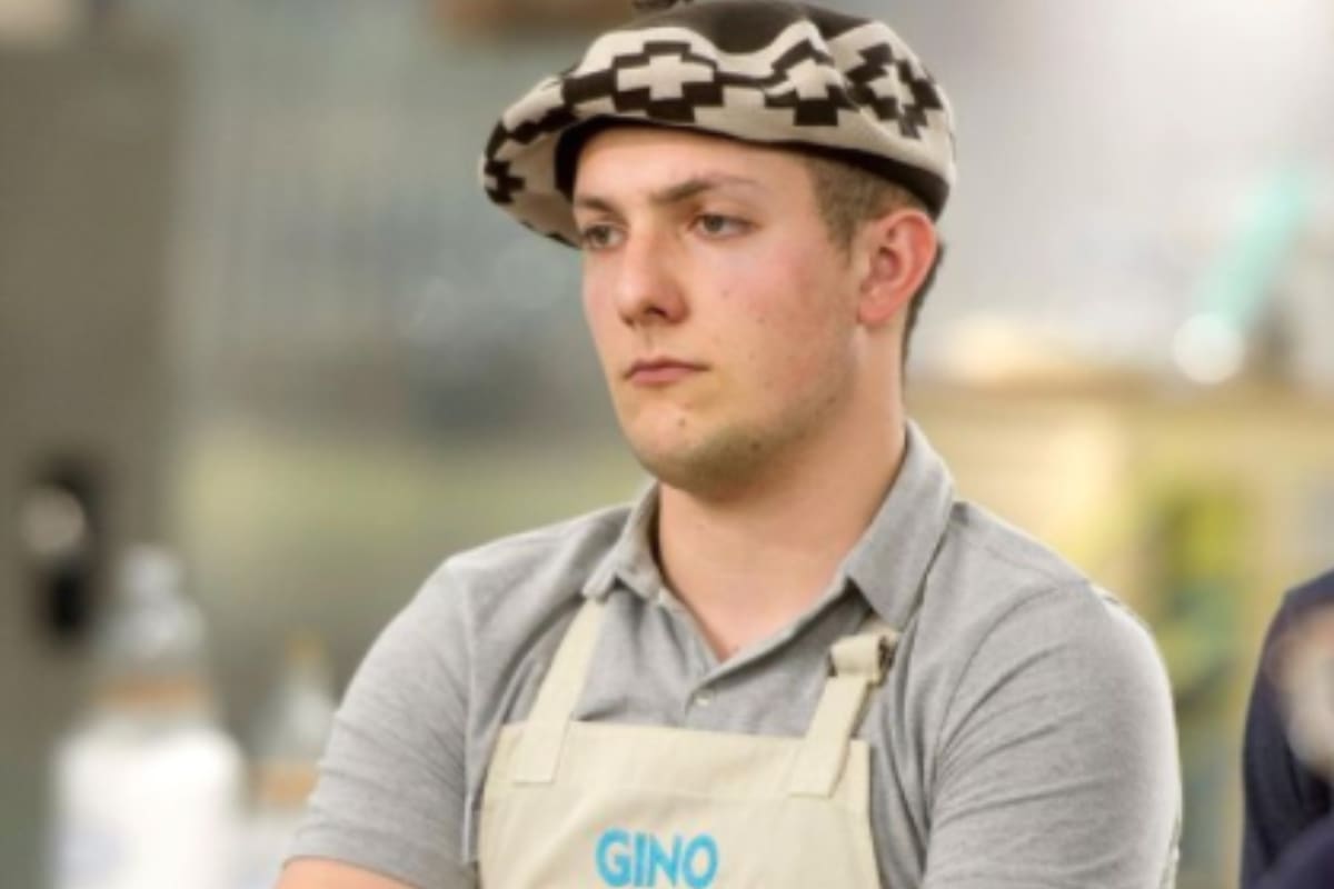Muy ansioso, Gino Munnucci casi se rindió en Bake Off Argentina (Crédito: Instagram/@ginobakeoff)