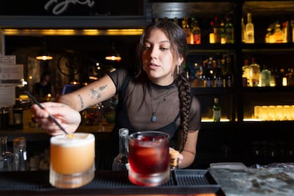 Muy buena coctelería en La Bernardita.