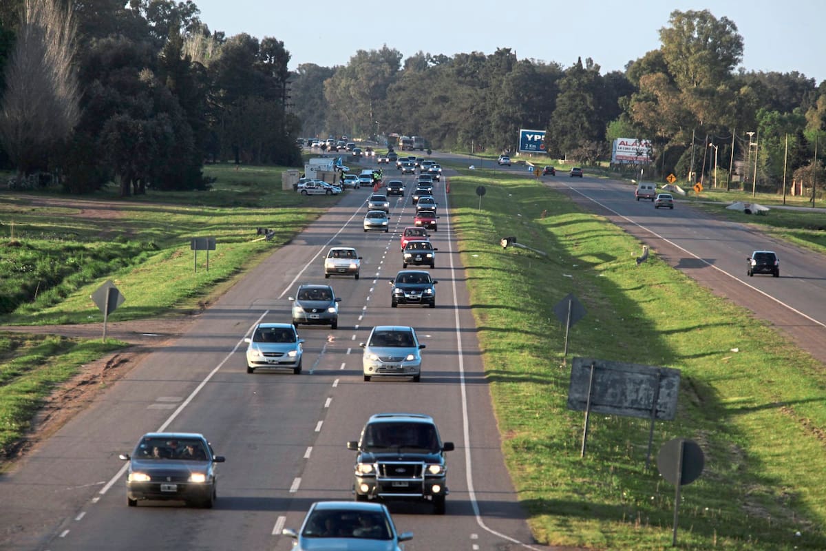 Muy concurrida en época de verano, la Ruta 2 posee varios controles de velocidad en todo el trazado