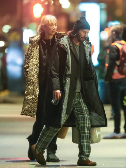 Muy distendido, el actor fue visto paseando por San Francisco junto con su novia, Alexandra Grant