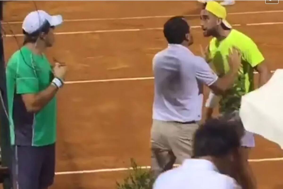 Muy lejos del tenis: el duro choque del viernes entre Berlocq y Argüello