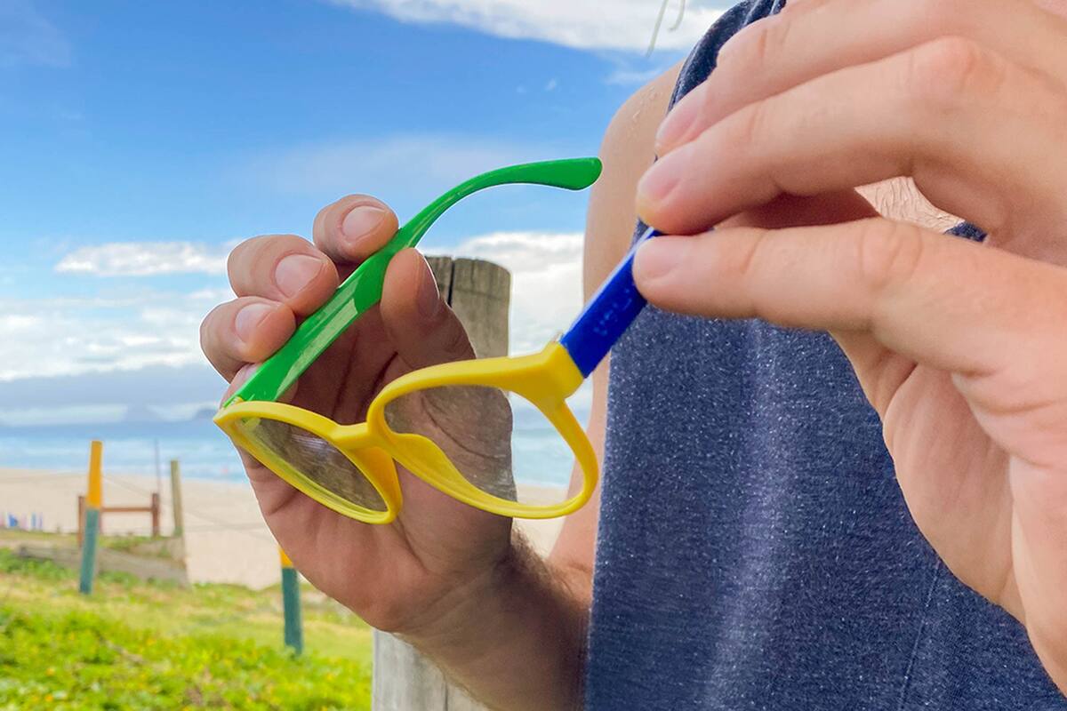 Muy livianos, con un material propio