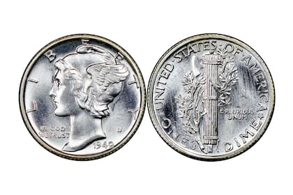 Muy pocas de estas monedas son uniformemente brillantes en todas partes, por lo que sigue siendo bastante rara