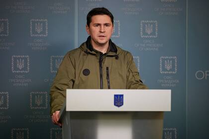 Myjailo Podolyak, consejero del presidente Volodimir Zelensky