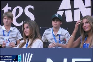 Myla, Charlene, Leo y Lenny, los cuatro hijos de Roger Federer