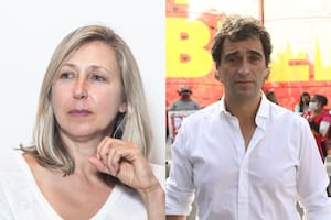 Myriam Bregman y Gabriel Solano
