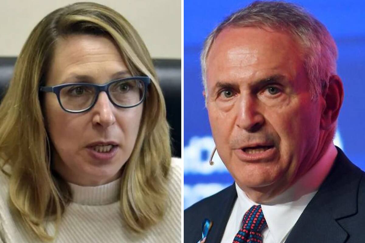 Myriam Bregman y Marc Stanley