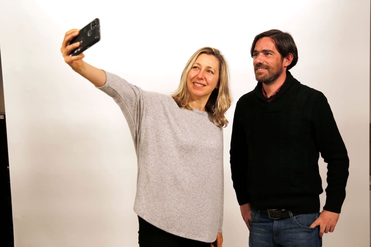 Myriam Bregman y Nicolás Del Caño, precandidato del Frente de Izquierda-Unidad