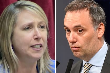 Myrian Bregman y Manuel Adorni