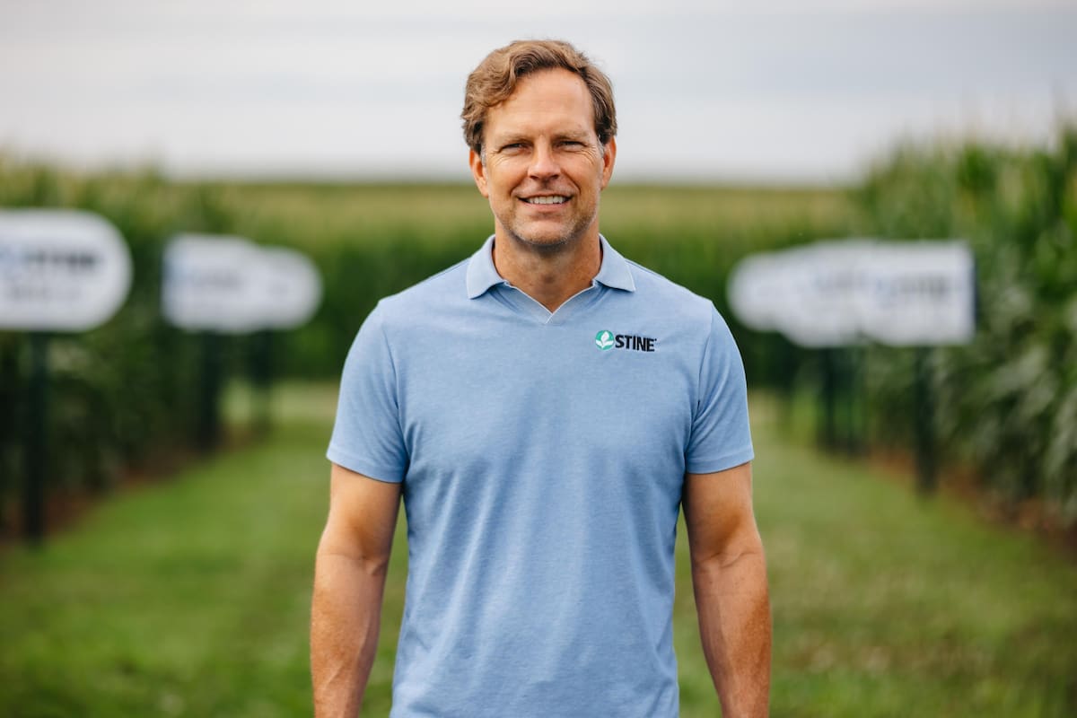 Myron Stine, presidente de Stine Seed Company de Estados Unidos
