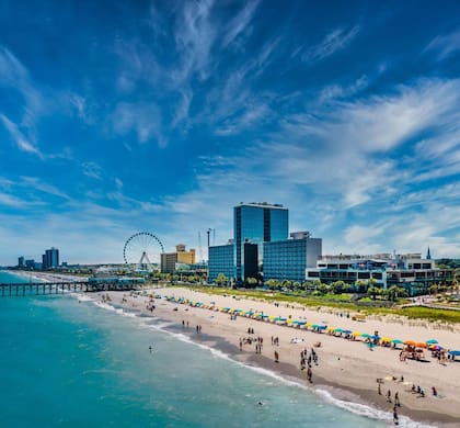 Myrtle Beach, en Carolina de Sur, es uno de los destinos que forman parte de la promoción de la aerolínea (Crédito: Instagram/@spiritairlines)