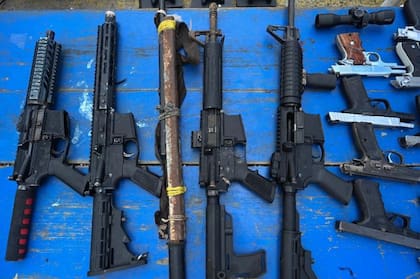 n cárceles de Honduras y otros países de la región se han encontrado armas de distintos calibres