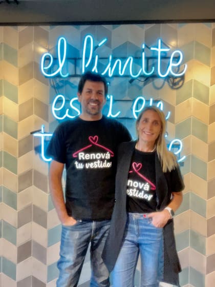 Nacho Basaldua y Cecilia Membrado