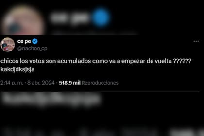 Nacho Castañares evacuó dudas sobre la votación (Captura X)