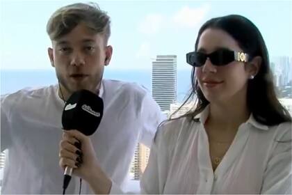 Nacho Castañares y Lucila "Tora" Villar brindaron una entrevista en los Estados Unidos