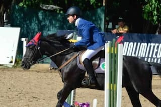 Su pasión por los caballos lo ayuydó a ser autónomo y le dio varias medallas de oro