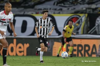 Atlético Mineiro, con Nacho Fernández como bandera, le ganó al San Pablo de Hernán Crespo