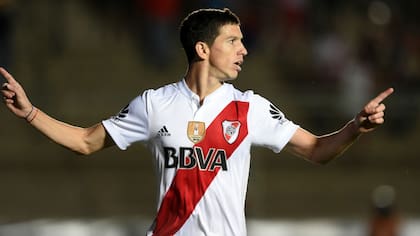 Nacho Fernández, el goleador copero de River