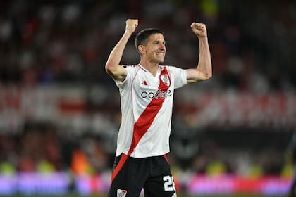 'Nacho' Fernández levantó mucho el nivel desde el regreso de Marcelo Gallardo a River