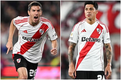 Nacho Fernández y Enzo Pérez, dos de los históricos de River