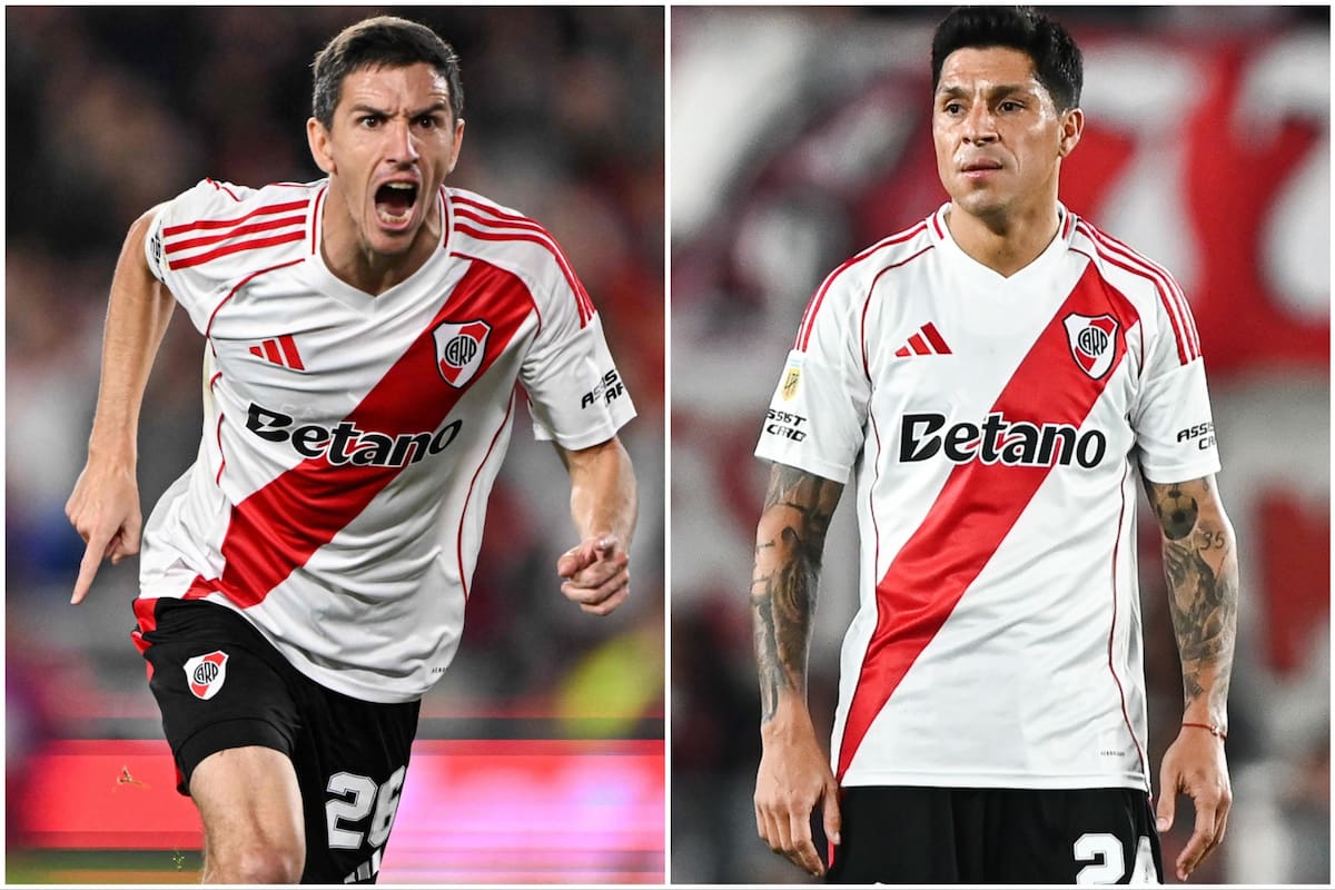 Nacho Fernández y Enzo Pérez, dos de los jugadores que tuvieron un segundo ciclo con la camiseta de River