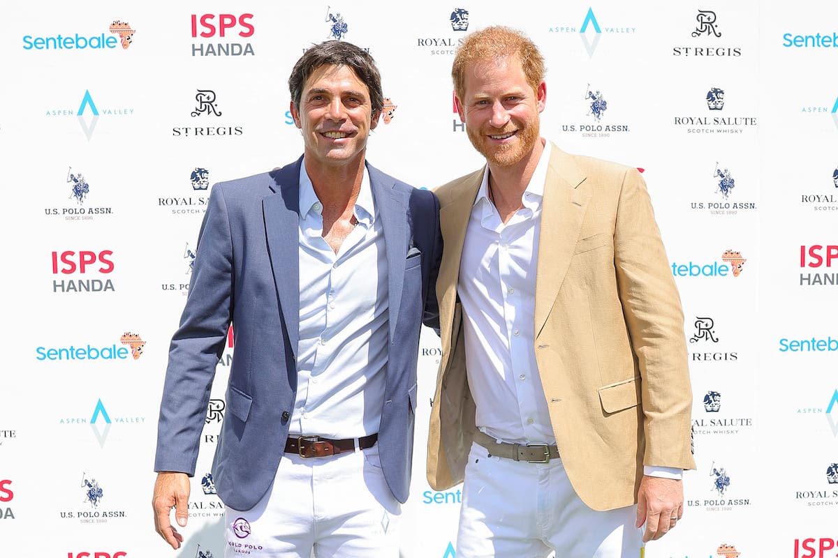Nacho Figueras y el príncipe Harry asistieron en agosto a la Copa Handa Polo 2022 en Aspen, Colorado