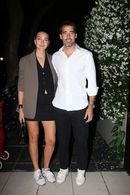 Nacho Viale estuvo acompañado de su novia Lucía Pedraza.