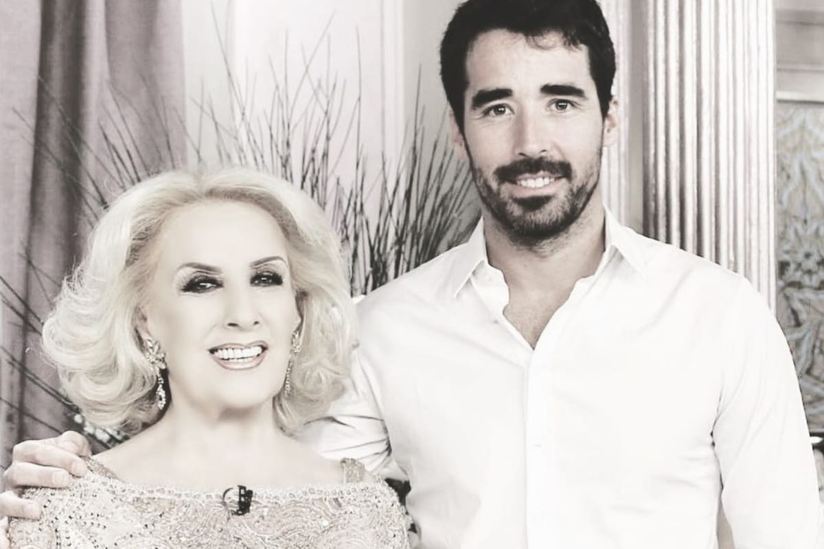 Nacho Viale le escribió una tierna dedicatoria a su abuela Mirtha Legrand (Instagram)