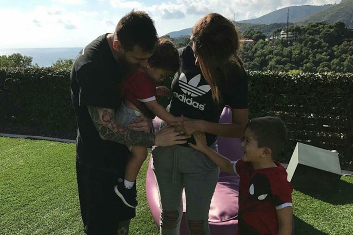 Nació Ciro, el tercer hijo de Lionel Messi y Antonella Roccuzzo