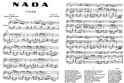 "Nada", de Horacio Sanguinetti y José Dames