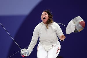 Nada Hafez; ecgrima; JJOO; deportes; Egipto;Francia; parís; París 2024; juegos olímpicos