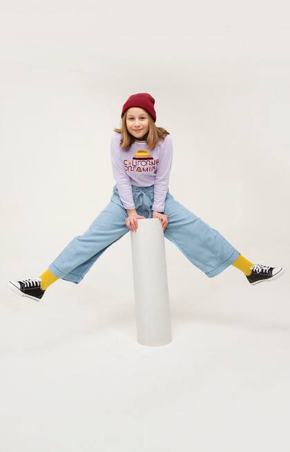 Nada mejor que un look sport para divertirse.