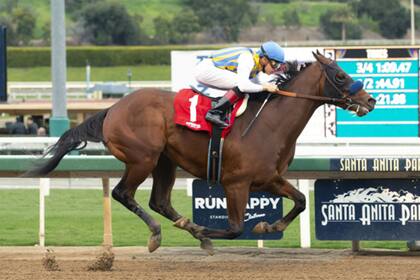 Nadal debutó ganando en Santa Anita Park, California, con el número 1