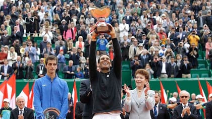 Rafael Nadal conquistó 11 veces el Masters 1000 de Montecarlo