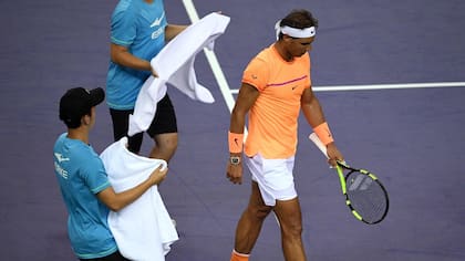 Nadal no encuentra su mejor juego en el circuito
