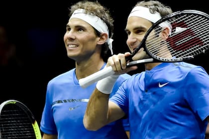 Nadal y Federer juntos: un dobles increíble, que podría tener su último episodio en la Laver Cup