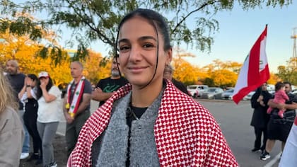 Naddine Ahmad votó por Joe Biden en 2020 pero dice que no votará por Kamala Harris