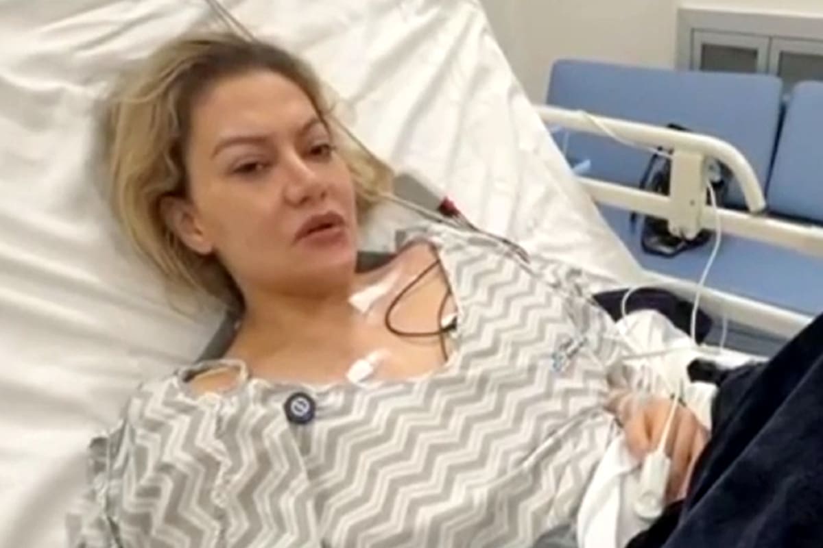 Nadia Beller, expareja de Fernando Cerimedo, desde el hospital tras ser baleada