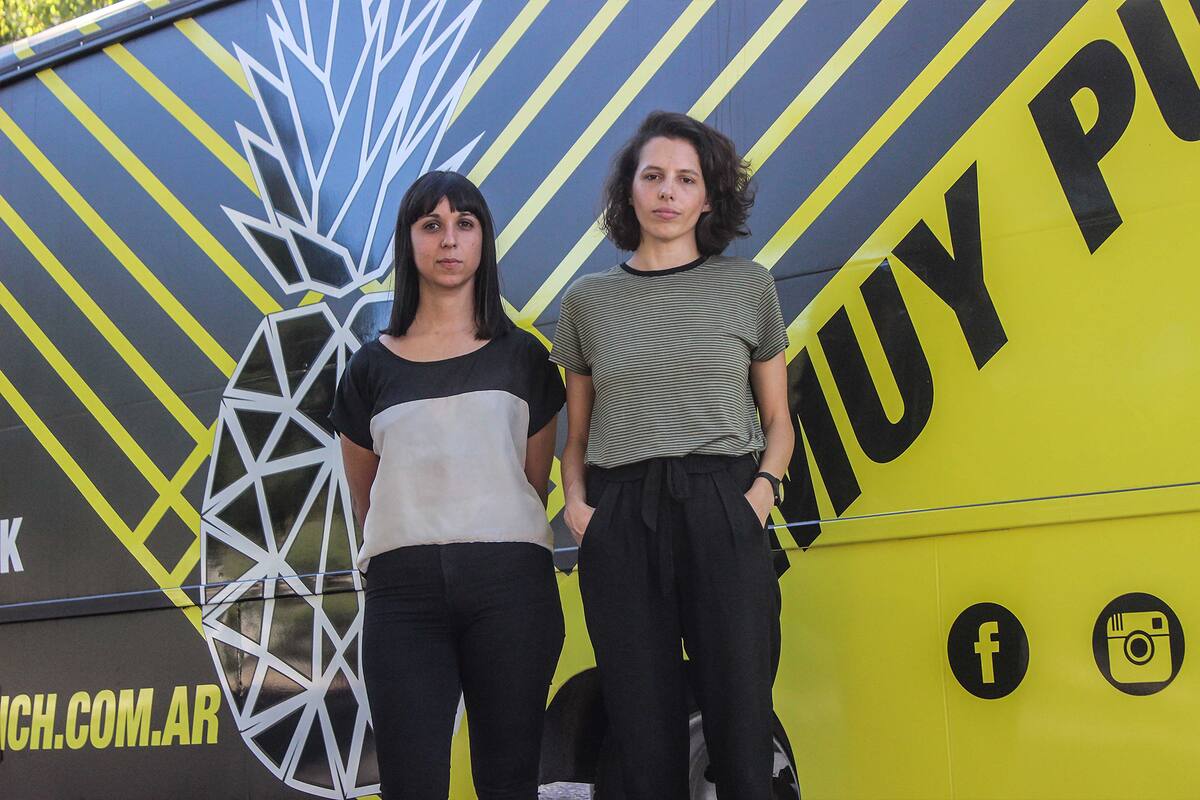 Nadia Dip y Julia Casella, creadoras de Muy Punch.