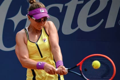 Nadia Podoroska es la principal raqueta de la selección argentina femenina en la serie vs. Eslovaquia