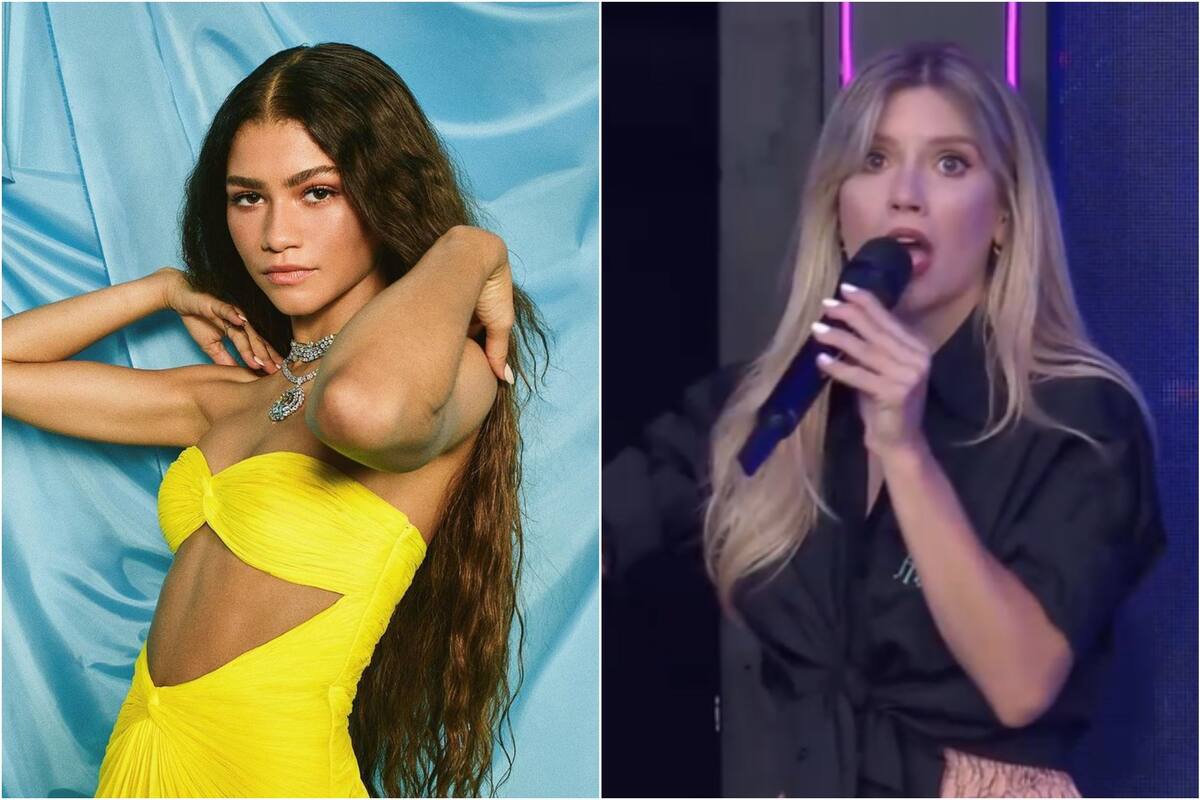 Nadie en el programa dio con la identidad por la que la mujer participó (Crédito: Instagram/@zendaya/Captura de video eltrece)