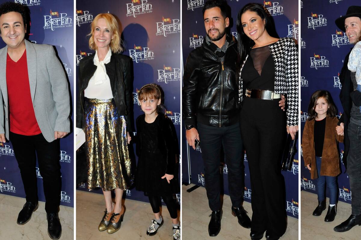 Nadie se quiso perder el estreno oficial de Peter Pan, todos podemos volar