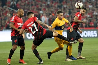 Nandez jugó un partidazo y habló por primera vez de su adiós a Boca