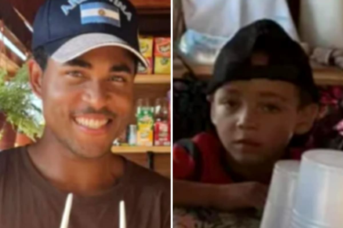 Nahuá Santos Riquelme y su padre Josias Santos Regis fueron vistos por últimas vez el domingo 3 de mayo