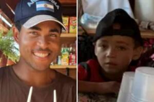 Nahuá Santos Riquelme y su padre Josias Santos Regis fueron vistos por últimas vez el domingo 3 de mayo