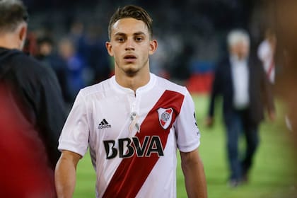 Nahuel Gallardo jugó apenas 7 partidos en la primera de River