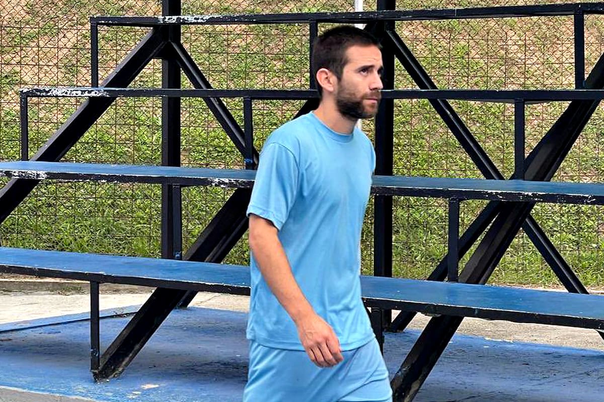 Nahuel Gallo, el gendarme argentina preso en Venezuela.