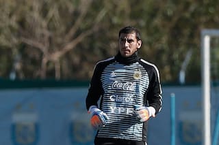 Mundial Rusia 2018: Nahuel Guzmán ya se entrena con el seleccionado argentino