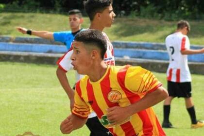 Nahuel Miranda, el futbolista juvenil asesinado en Uruguay.