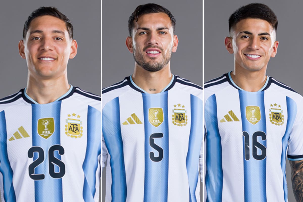 Nahuel Molina, Leandro Paredes, Thiago Almada